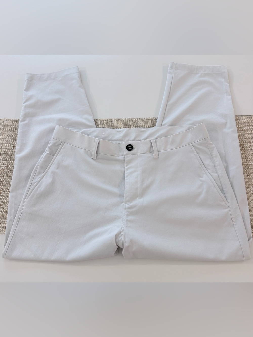 lululemon athletica Light White Chino Pants